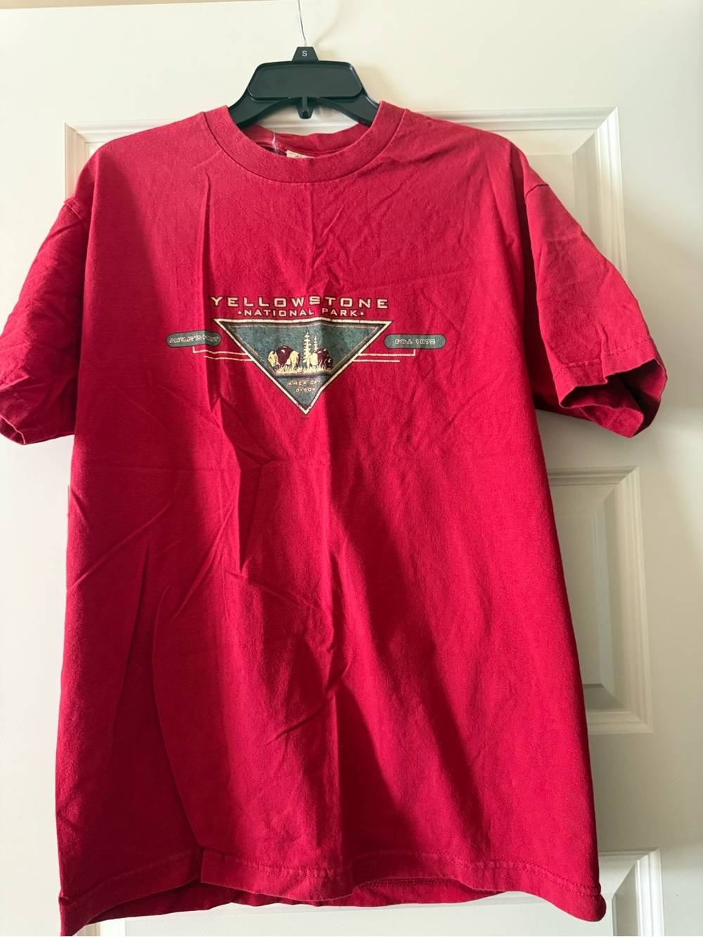 Yellowstone National Park Red Graphic Tee